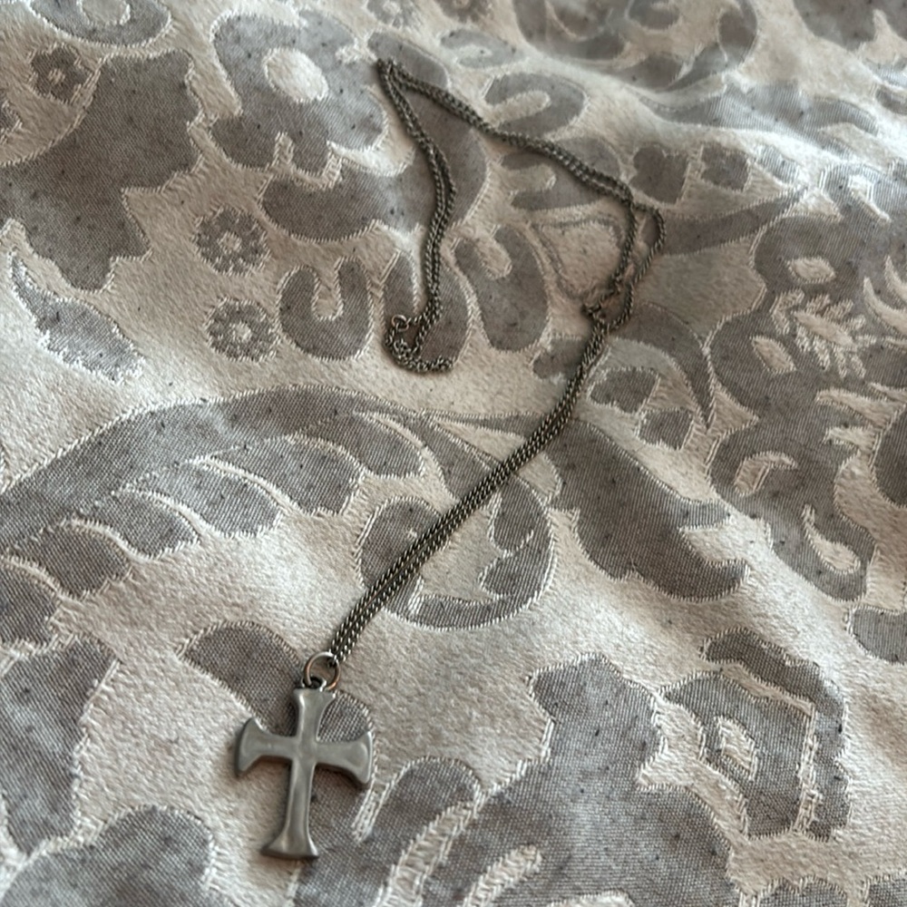 Necklace and cross